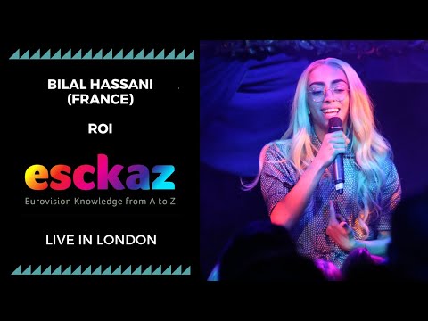 ESCKAZ in London: Bilal Hassani - France - Roi (at London Eurovision Party 2019)