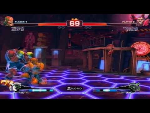 Super Street Fighter 4 YHCMochi (Dhalsim) vs TFmaximum (Balrog)