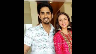 Siddharth and  Aditi Rao confirmed their relationship#trending #shorts #love