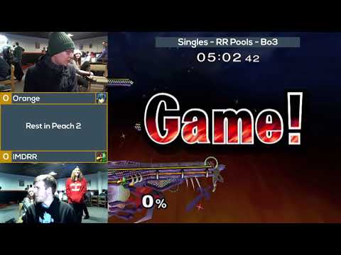 Rest in Peach 2 - RR Pools - (Marth) Orange vs IMDRR (Falco)