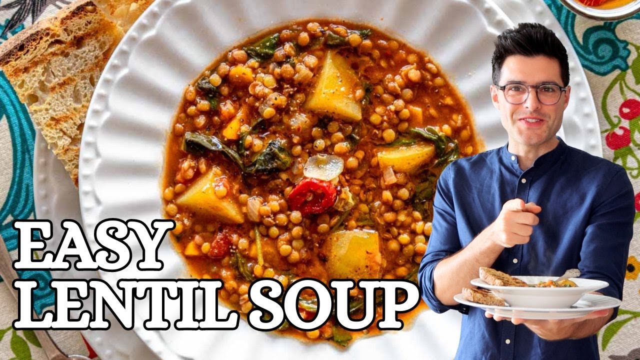 Easy Lentil Soup with Minimal Prep Work by Hilltop Recipes — recipe photo