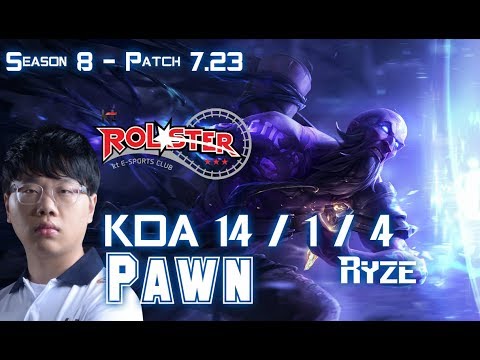 KT Pawn RYZE vs AZIR Mid - Patch 7.24 KR Ranked