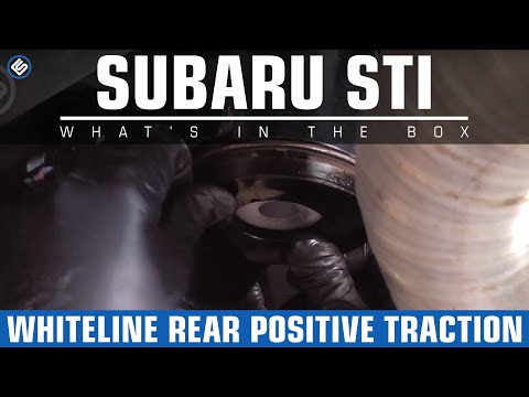 Whiteline Rear Positive Traction Kit - 2011 Subaru STI Install/Review/Before-After