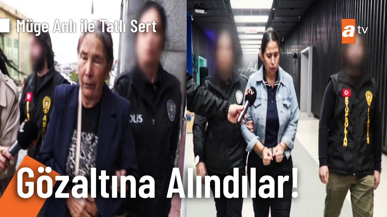 İlknur Düzgün ve kayınvalidesi gözaltına alındı! - Müge Anlı ile Tatlı Sert 16 Ekim 2026