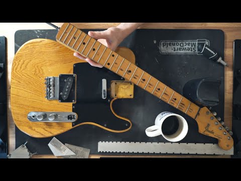 Authenticating the 1950's Fender StratoTele - Fake?