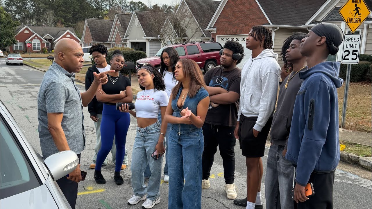 The HOA President almost gets jumped by Hope & Faith and all the apartment kids! 