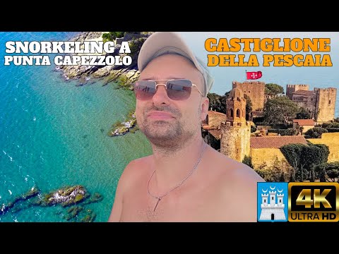 Castiglione della Pescaia (Gr) 🚩Borgo Fortificato dalla Rep. di Pisa 🦅& Spiaggia di Punta Capezzolo🌊