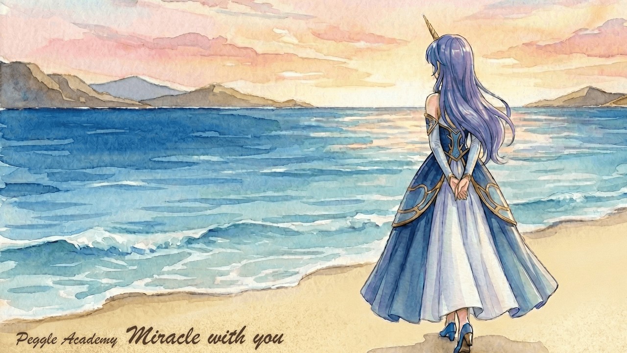 TVアニメ「PEGGLE ACADEMY ～虹色の奇跡～」EDテーマ サムネイル