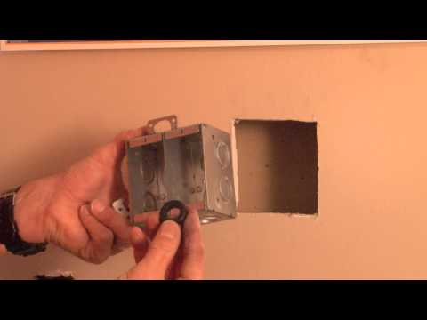 Dual Power Device Boxes: 2-1/2" Deep Two Gang Old Work Cut In Device Box  DPB-2OW