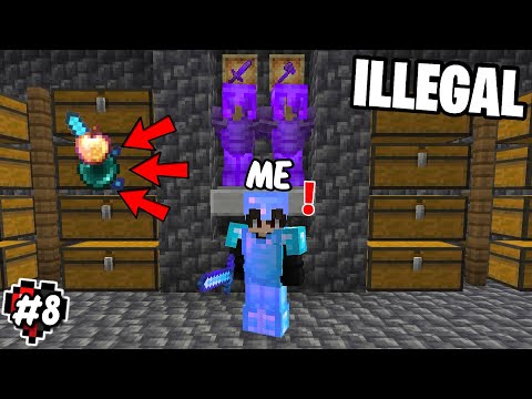Sajal Plays - I Found ILLEGAL GOD ARMOR On The Deadliest Minecraft SMP || Bhaukaal SMP #8
