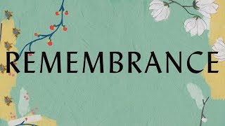 Remembrance Lyric Video - Hillsong Worship