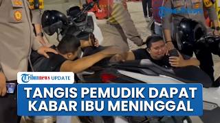 Tangis Pecah Pemudik hingga Tersungkur Dapat Kabar Ibu Meninggal saat Antre Naik Kapal di Ciwandan
