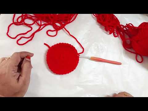 Rose bag round base tutorial