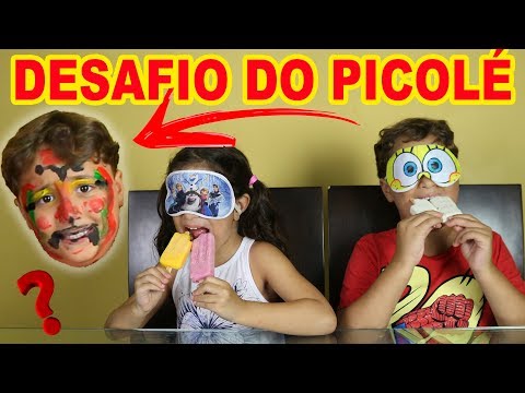 DESAFIO DO SORVETE!!! - OLHA SÓ O QUE ACONTECEU!!!