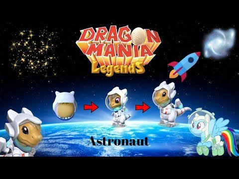 ASTRONAUT DRAGON OF THE WEEK / dragon mania legends