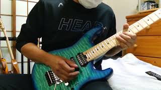 Video thumbnail for Charvel MJ Series San Dimas Style 1 HSH FR M QM Caribbean Burst　【ロックに弾いてみた】 by ギターチャンネルsuper shred guitarist