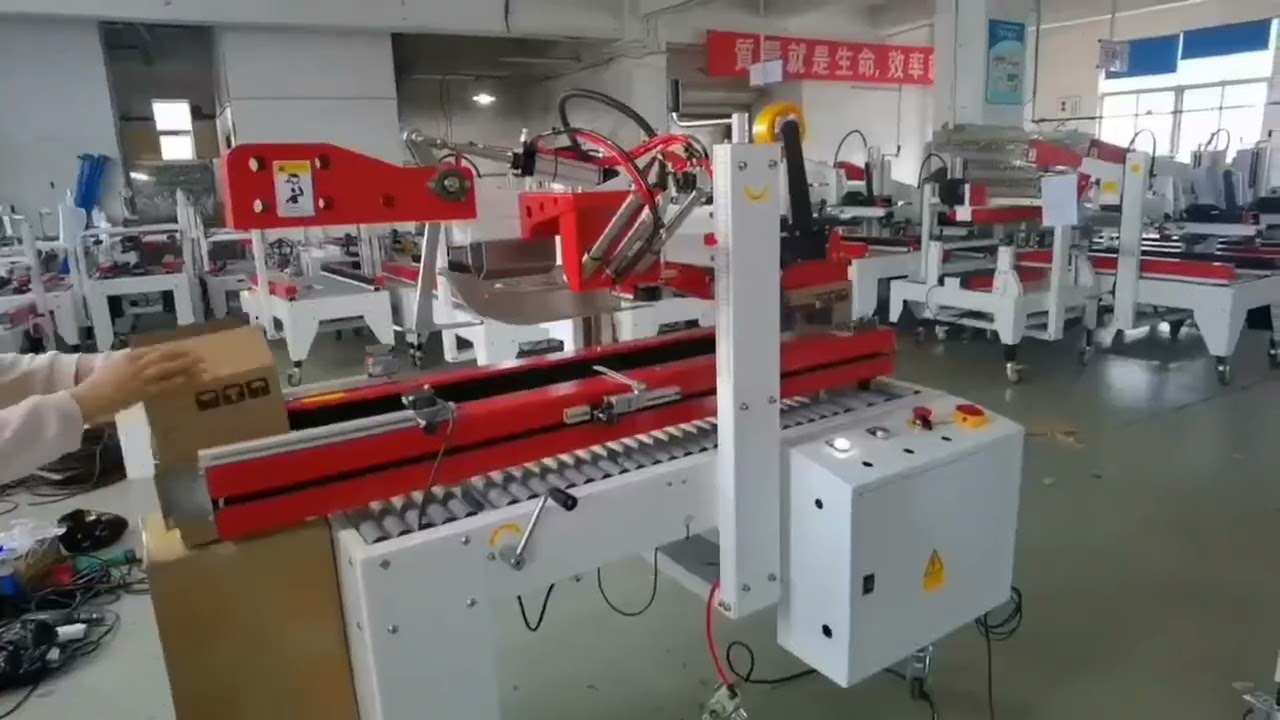 Customer brings own cartons for on-site machine test film-coated carton Germany