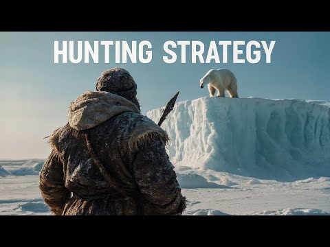 3 Days Without Sleep: The Inuit Tactic of Hunting a Polar Bear 500kg. to Utter Exhaustion