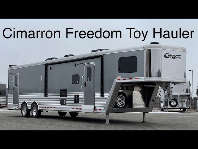Preview image of 2024 Cimarron Freedom Living Quarters Toy Hauler youtube video