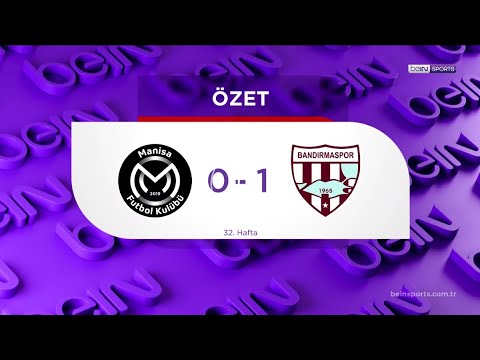 Bandırma spor 1 Manisaspor 0 maç özeti
