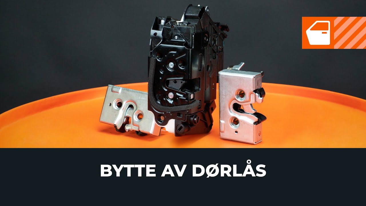 Slik bytter du dørlås på en bil