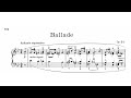 Edvard Grieg: Ballade in the Form of Variations on a Norwegian Folk Song, Op. 24 (1875-1876)