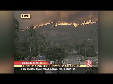 Remembering the Cedar Fire | 20 years later | cbs8.com