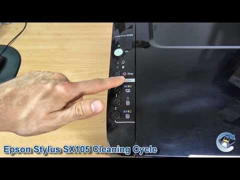 comment nettoyer les tetes d'impression epson stylus sx105