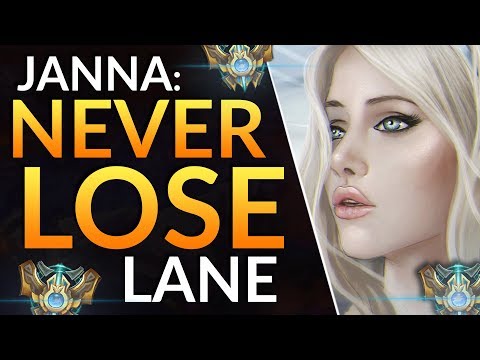 WIN EVERY LANE as SUPPORT - PRO JANNA LANING TIPS | LoL Challenger Gameplay Guide