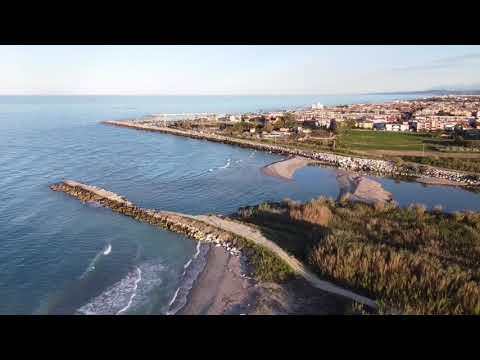 Tronto river - San Benedetto del Tronto - Dji Mavic mini May 2021