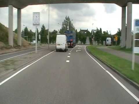 Arriva DAV Lijn 13 3 Papendrecht halte Viaduct N3 Oost Sliedrecht halte Prickwaert