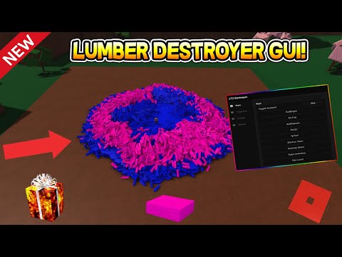 New Lumber Destroyer Gui Is OP! (Insane Features!) Lumber Tycoon 2 ROBLOX