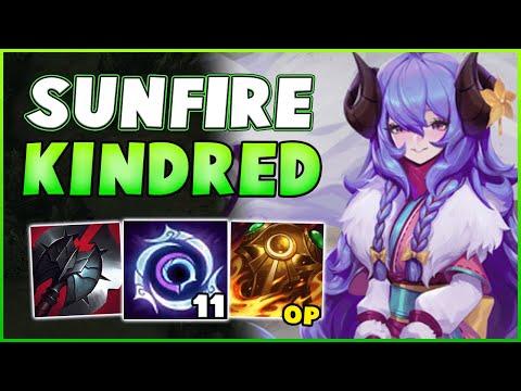 Wtf?! Sunfire Aegis Makes Kindred Unbeatable!? Sunfire Aegis Is Not Fair! - League Of Legends