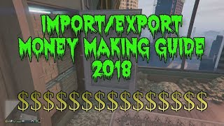 Import/Export Money Making Guide 2018