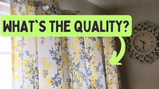 DriftAway Abstract Floral Curtains | Review