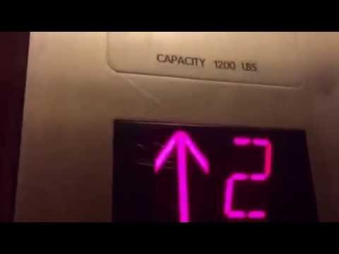 Vintage Rotary/Dover Oildraulic Elevator @ Marsden Building, Whittier, CA