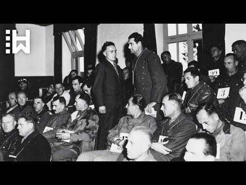 Execution of Nazi War Criminals Doctor Claus Schilling & Martin Gottfried Weiss - Dachau Trials -WW2