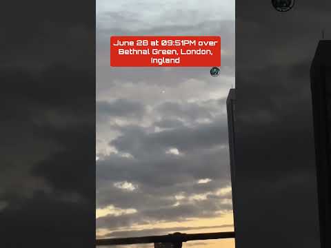 A Light Shot Across the London Sky. Orb, or Drone?