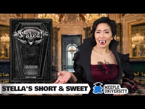 Staked! - A Vampires vs Vampire Hunters Social Deduction Board Game