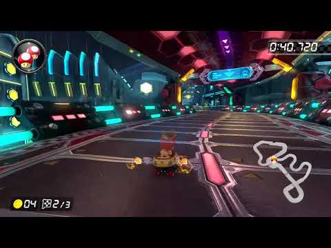 MK8DX 200cc Time Trials Koopa City: 1:23.544