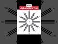 Really COOL & Simple Test for Astigmatism #shorts