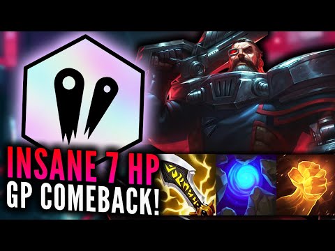 GANGPLANK 3 ⭐⭐⭐ AND MUTANT JINX DUO CARRY 7HP COMEBACK! | Teamfight Tactics Set 6.5 Patch 12.4b