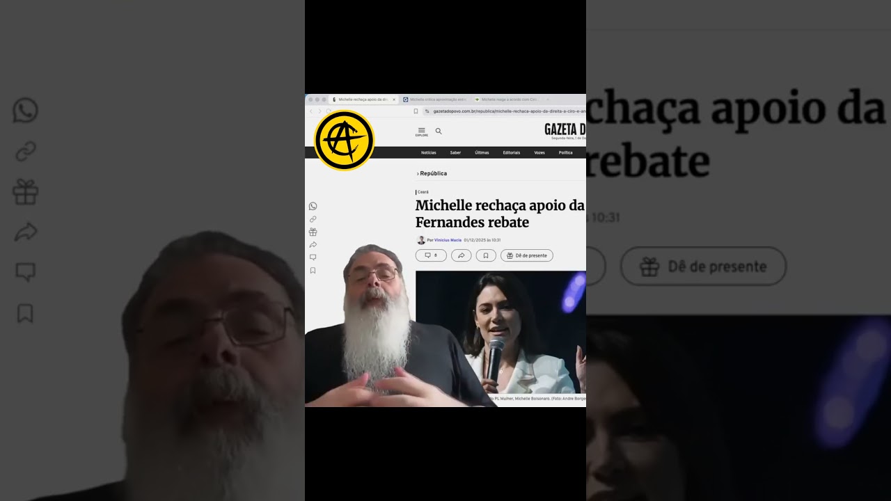 MICHELLE BOLSONARO critica ALIANÇA do PL com CIRO GOMES, mas ANDRÉ FERNANDES diz que BOLSONARO PEDIU