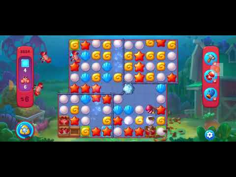 Fishdom 8684 Hard Level - NO BooSTERS