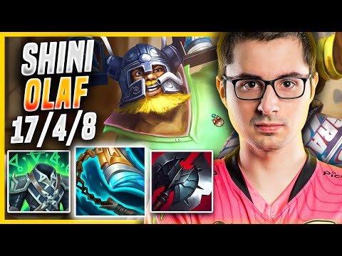 Shini Olaf Jungle vs Elise - BR Challenger Patch 11.5