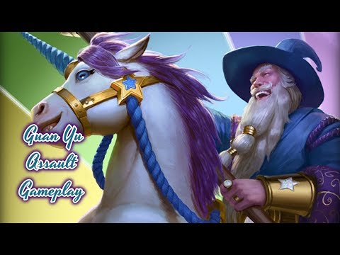 Smite: Assault Gameplay with Guan Yu- The Cooldowns on this man are Insane!!