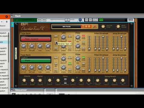 Reason Rack Extensions 101:  Backline Rig V3 - Explored - 55. ChamberTron RE: The Interface