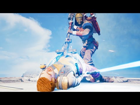 Star Wars Jedi Survivor All Bedlam Raider/Bounty Hunter Finishers & Takedown Animations