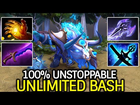 Spirit Breaker Unlimited Bash – Annoying Gank with Shadow Blade Dota 2