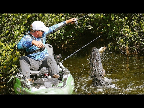 Found Secret Fishing Spot Infested with Alligators! (Worlds Best Bass Fisherman) | DALLMYD Video